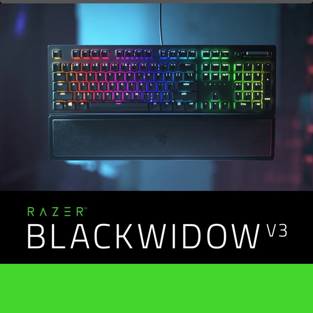 Razer Blackwidow V3 mechanical gaming keyboard